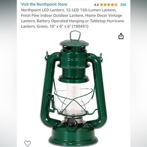 Northpoint LED Lantern, 12-LED 150-Lumen Lantern